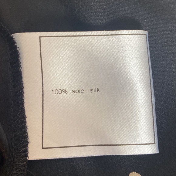 CHANEL Silk Trousers w/ belt and hanger - Picture 8 of 9